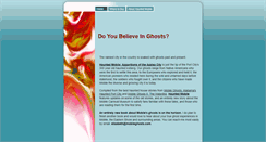 Desktop Screenshot of mobileghosts.com